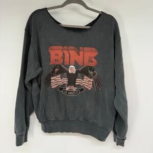 ANINE BING ROD LEAGUE スウェット Anine Bing Rod Sweatshirt - League/Washed Navy | Garmentory